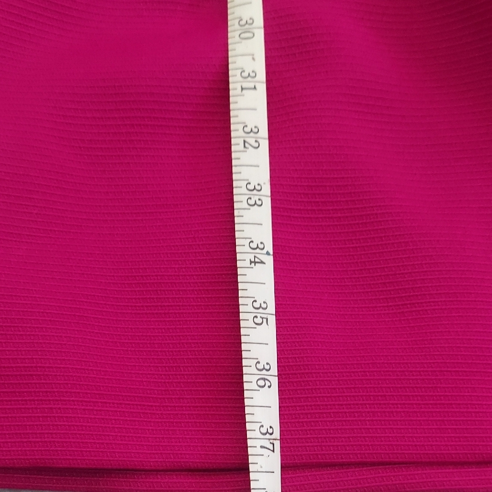 Tahari Fuchsia Sleeveless Dress - Picture 5 of 8